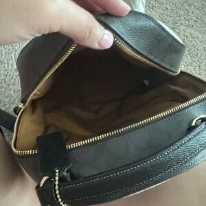 Elegant Black Leather Women's Bag